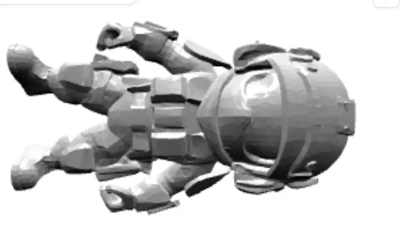 Soldier 3D print model_1