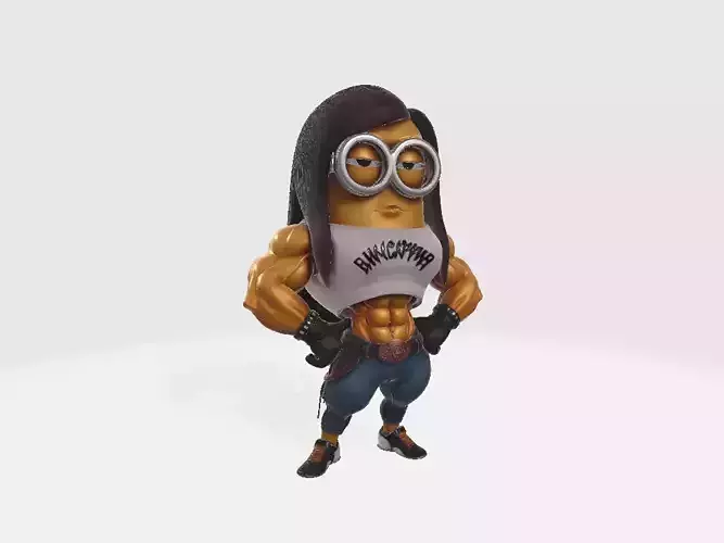 Minions Body Builder Minionna Power