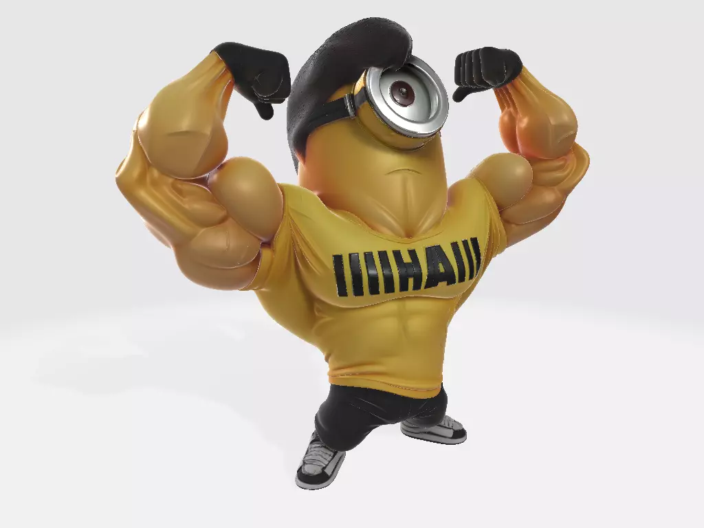 Minions Body Builder Thorminion 3D print model_0
