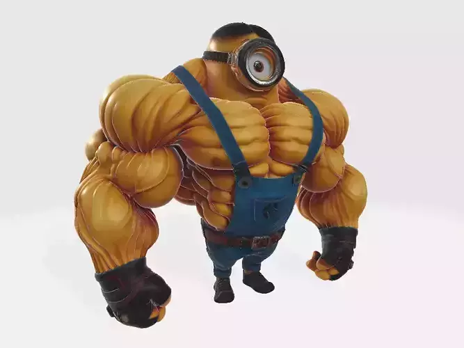 Minions Body Builder Hulkvi