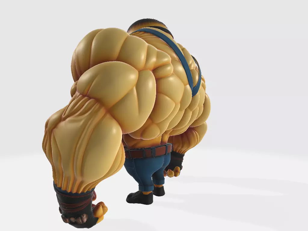 Minions Body Builder Hulkvi 3D print model_2