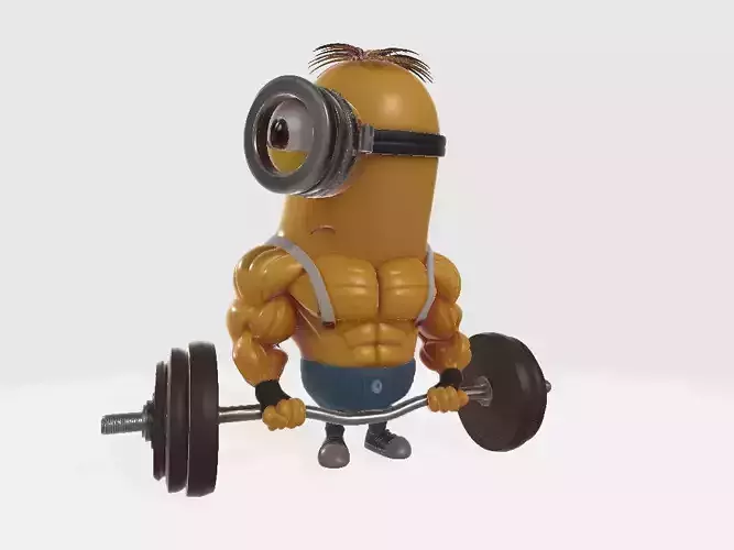 Minions Body Builder Vin Banandiesel