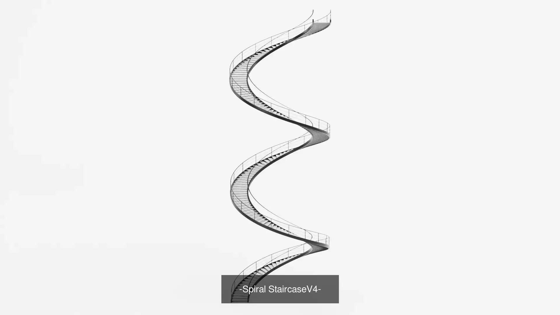 -Spiral Staircases- 3D Model Collection_6
