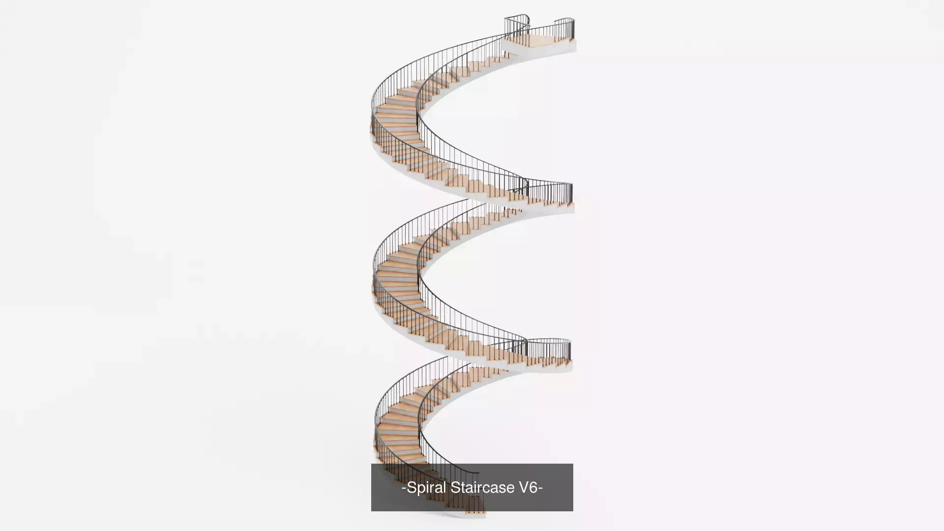 -Spiral Staircases- 3D Model Collection_8