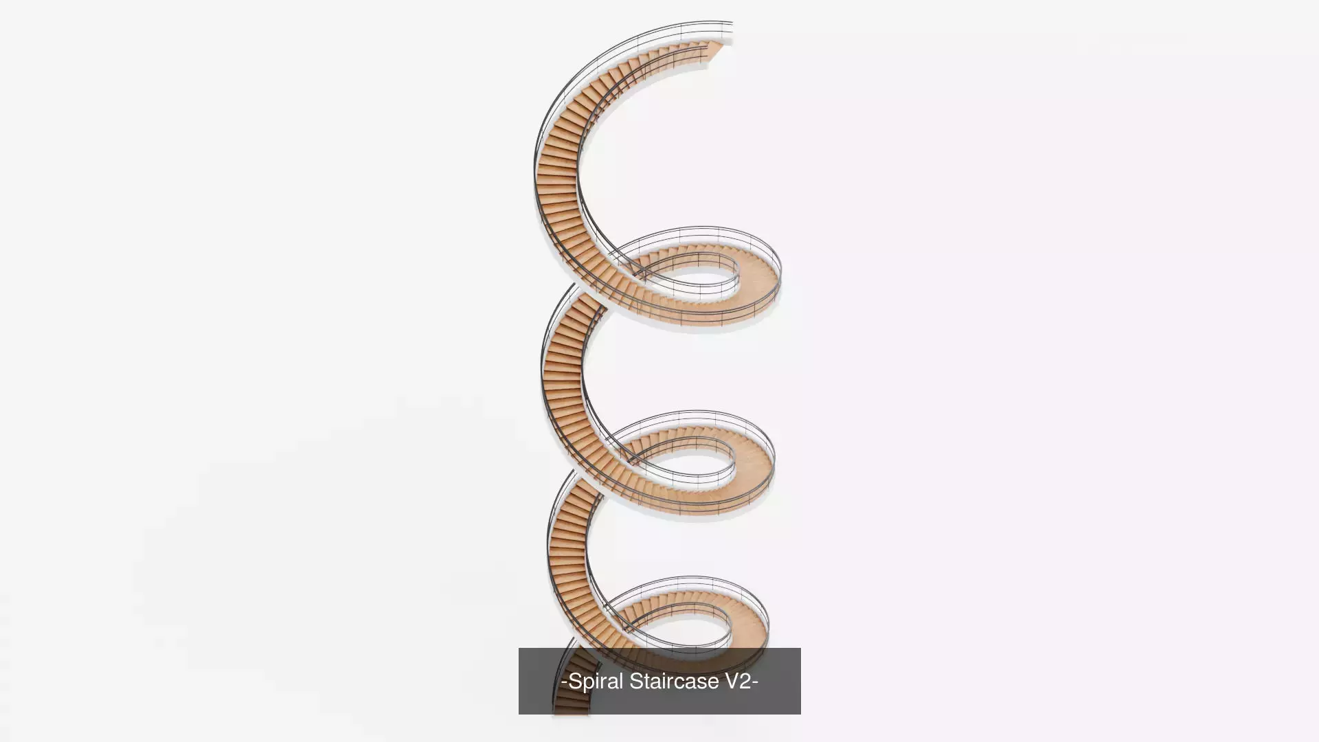 -Spiral Staircases- 3D Model Collection_4