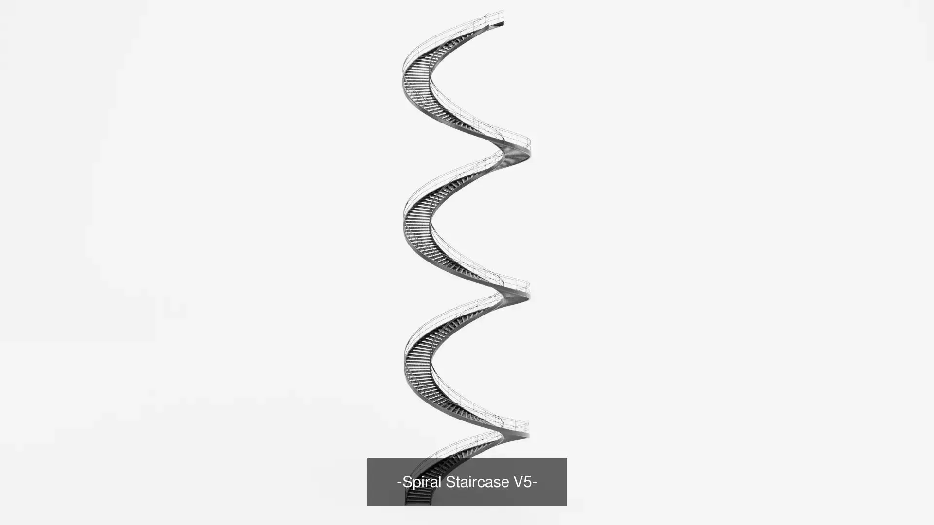 -Spiral Staircases- 3D Model Collection_7