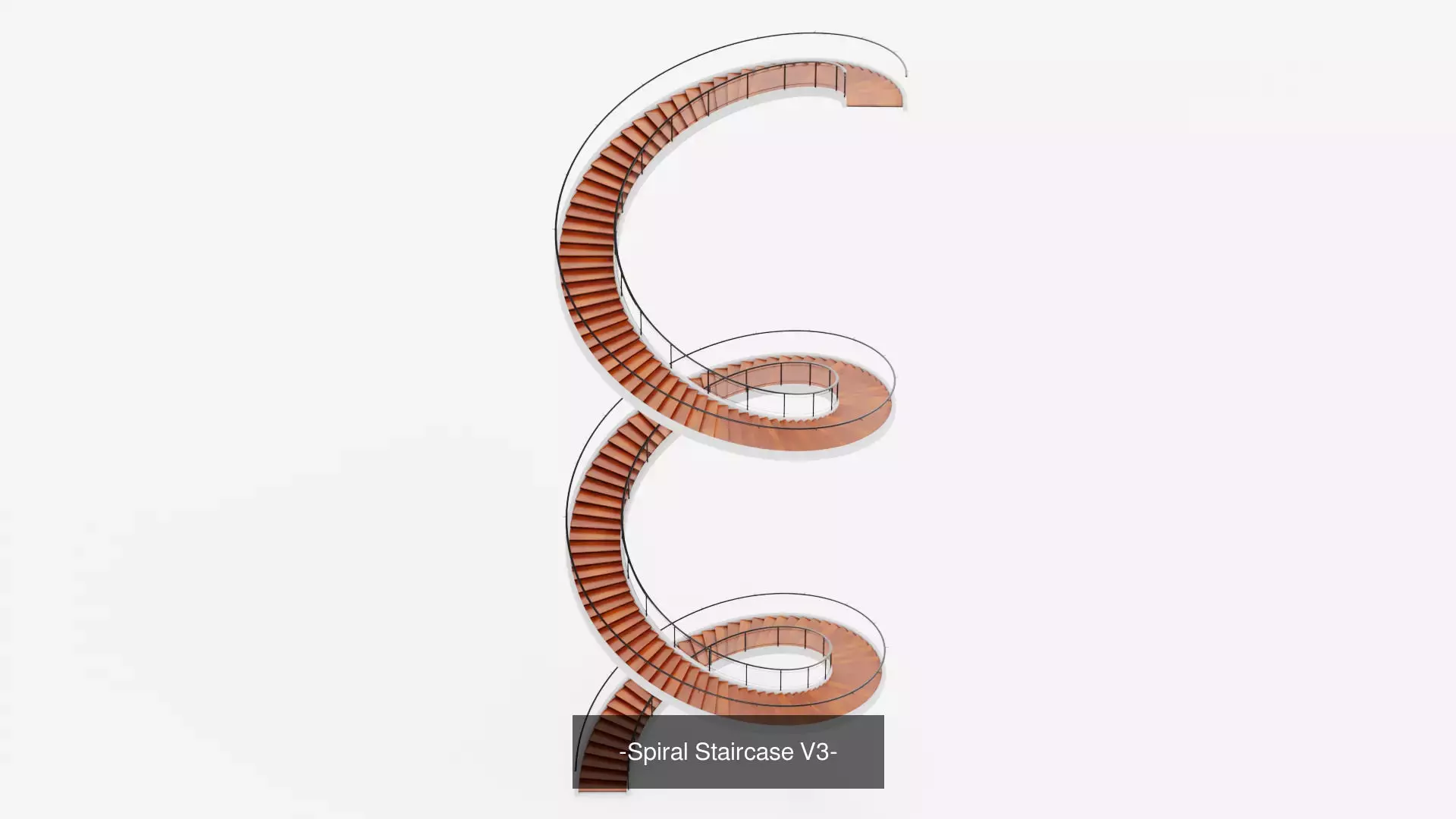 -Spiral Staircases- 3D Model Collection_5