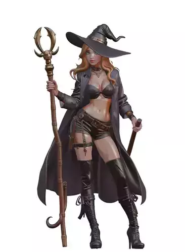 Stylized Sorceress