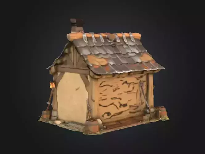 Forge of Dreams Low-poly 3D model 7