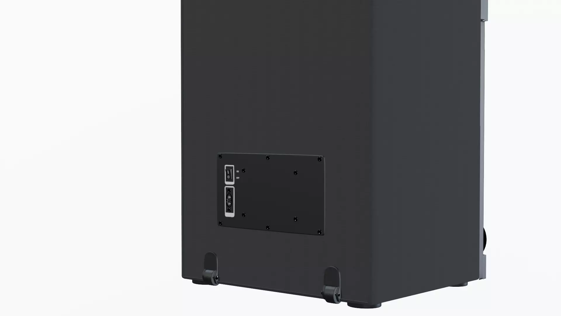 Speaker Low-poly 3D model_8