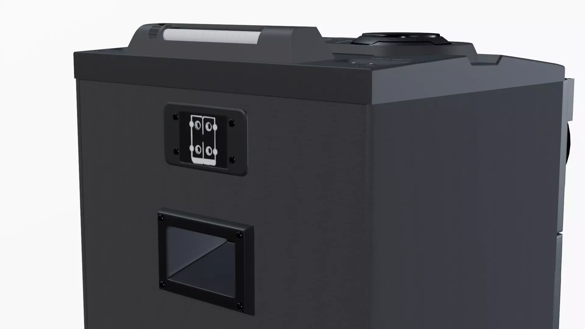 Speaker Low-poly 3D model_9