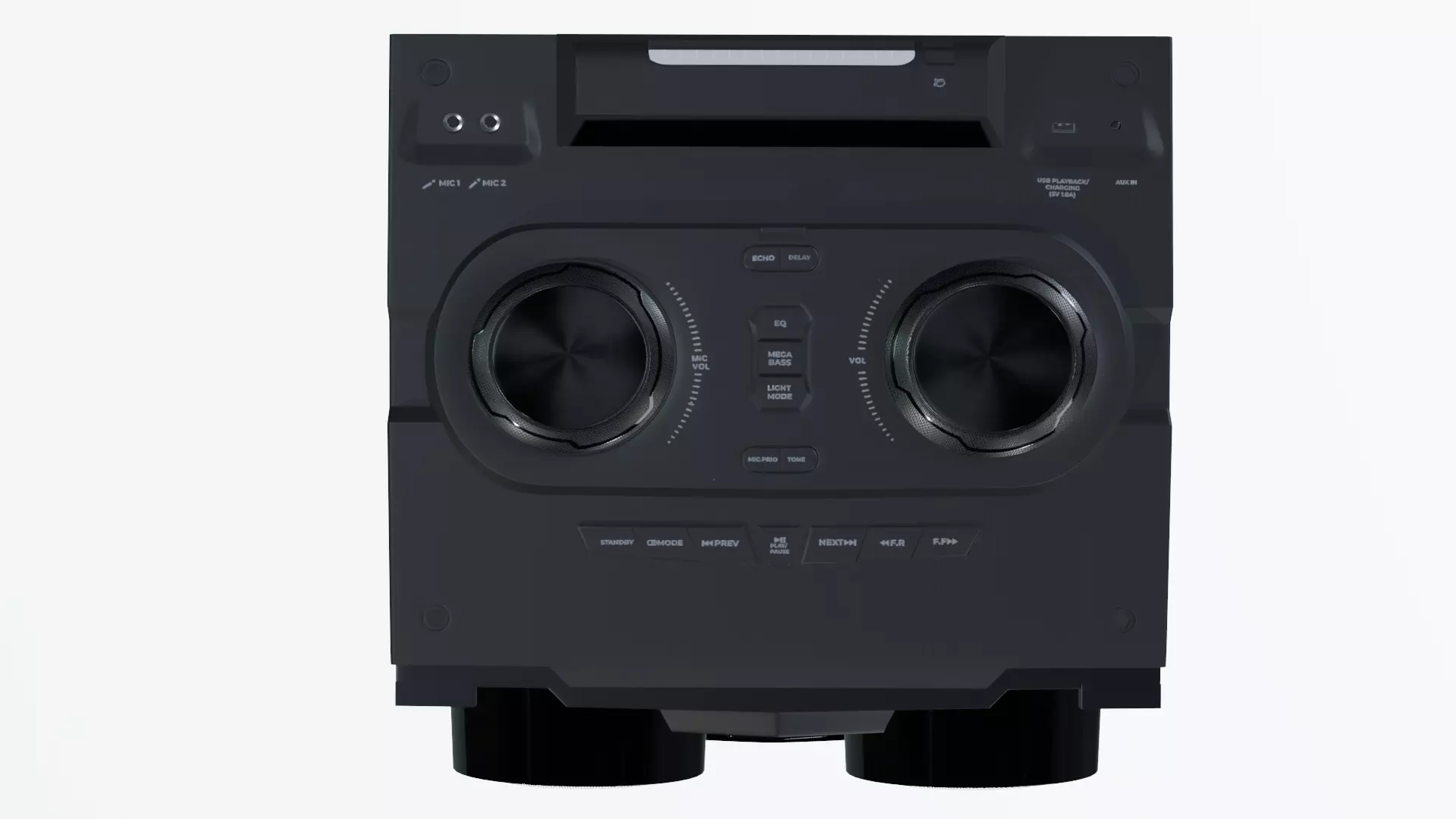 Speaker Low-poly 3D model_5