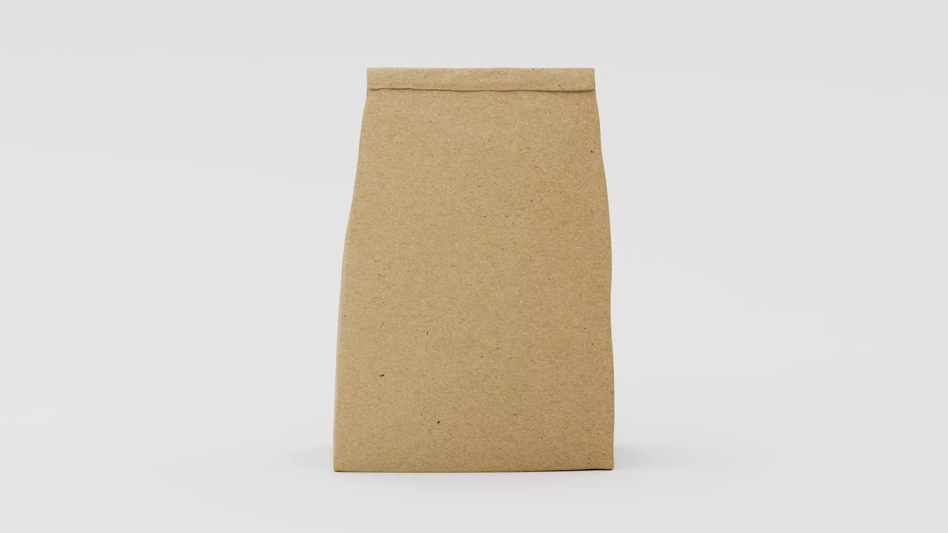 Kraft Paper Bag Free 3D model