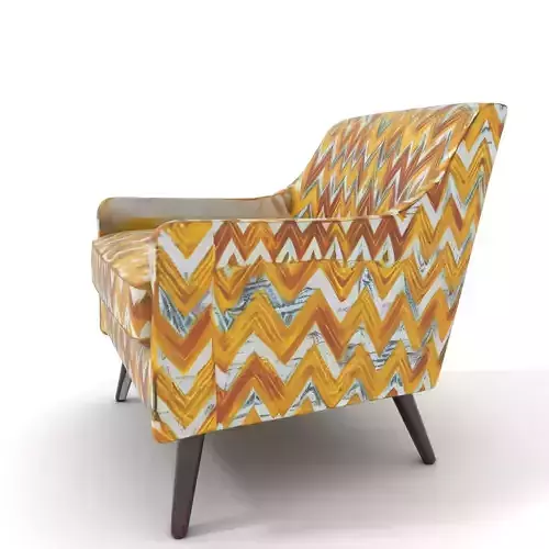 Zigzag Pattern Armchair model pack