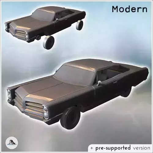 Luxury car Pontiac 22 Plus 10 - Modern WW2 WW1 World War Diaroma