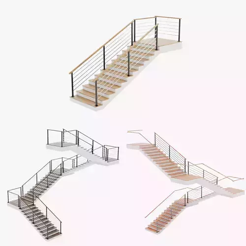 -Square Staircases Collection-