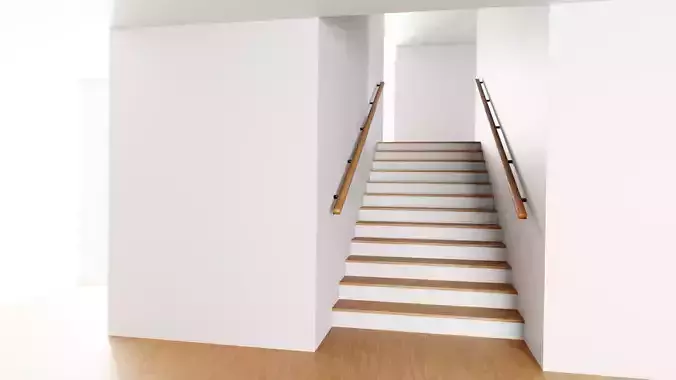 Interior with Staircase - Base Unfurnished Environment