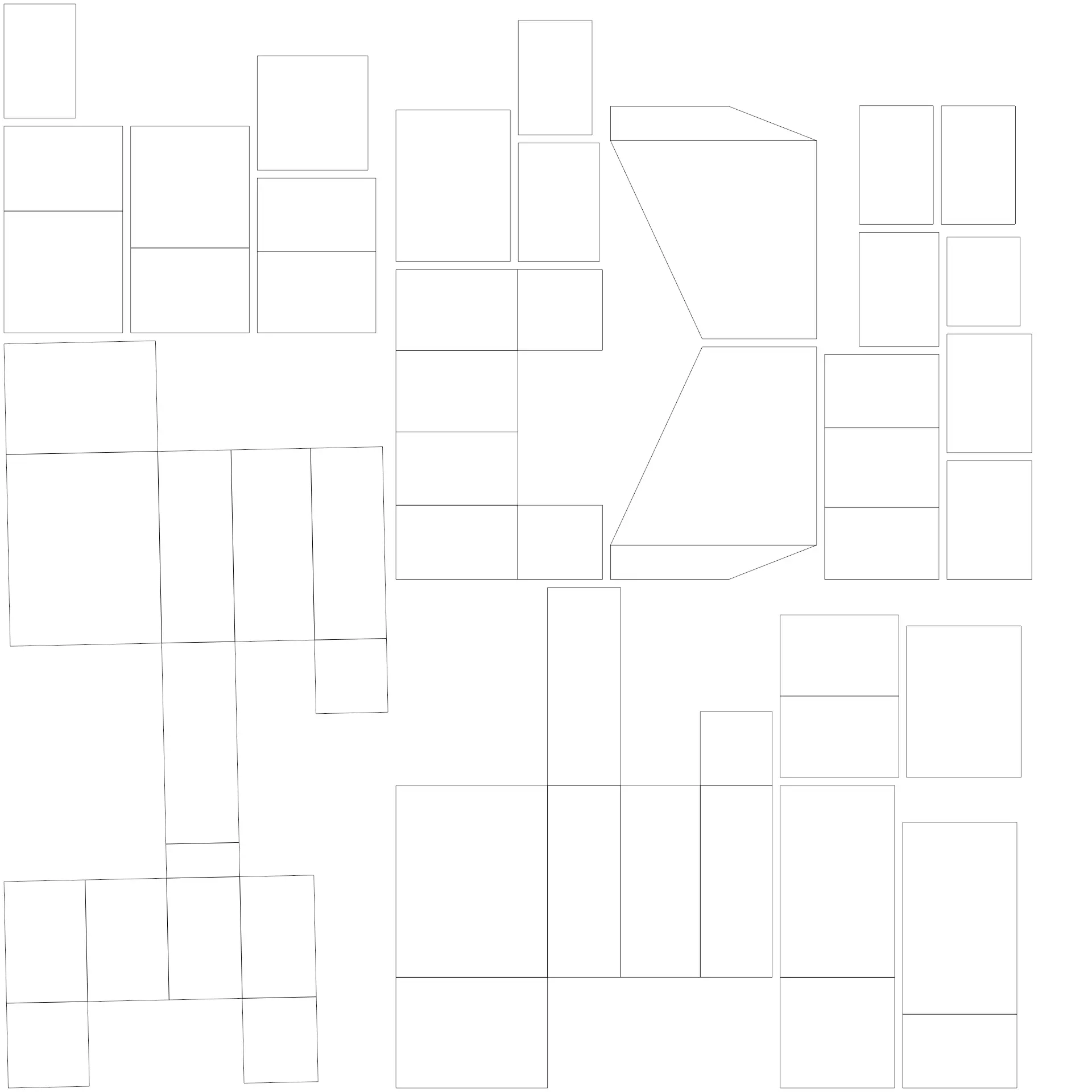 Interior with Staircase - Base Unfurnished Environment Low-poly 3D model_7