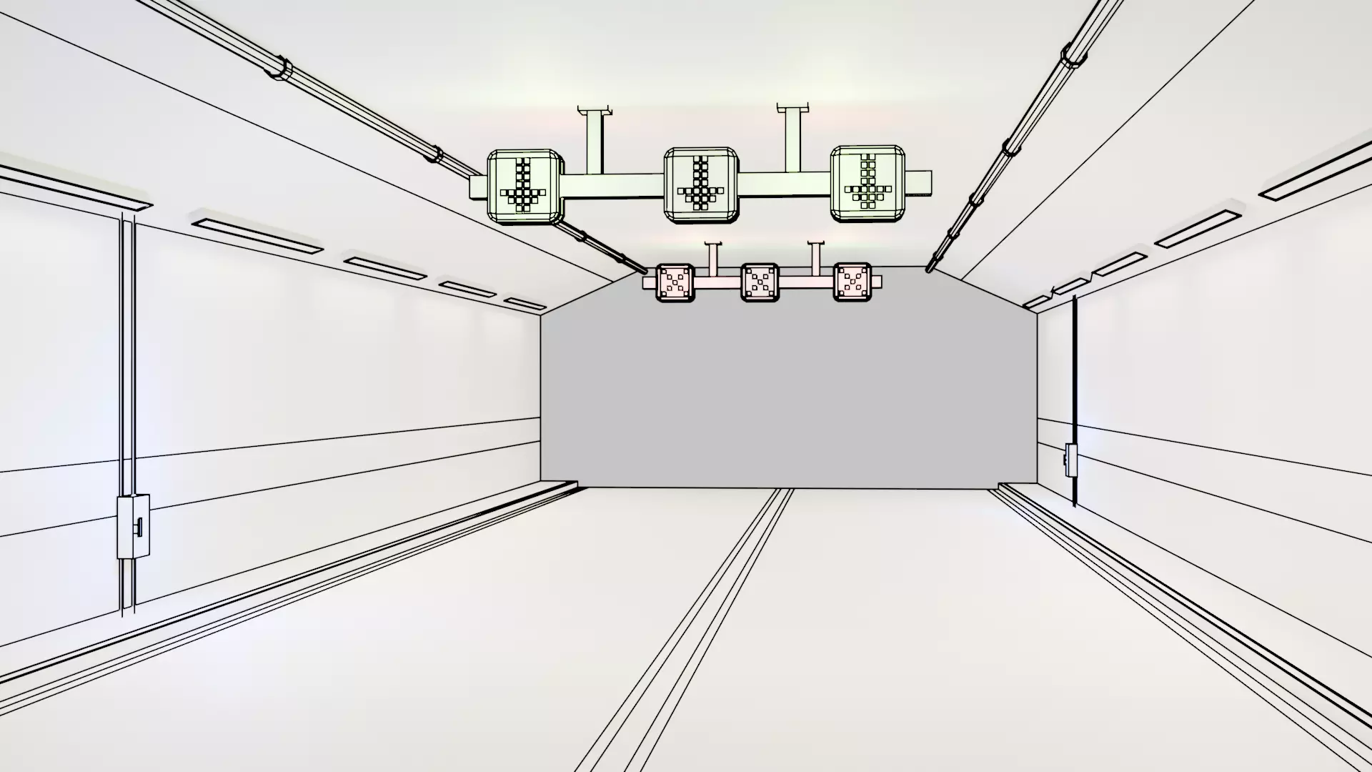 Road Tunnel Environment Low-poly 3D model_10