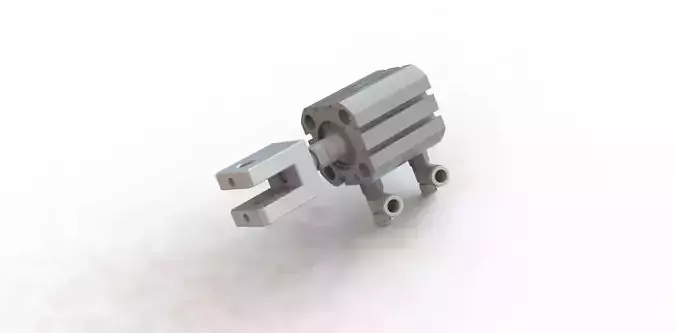 Cilindro Pneumatico SMC CD55B25 10M Pneumatic Cylinder