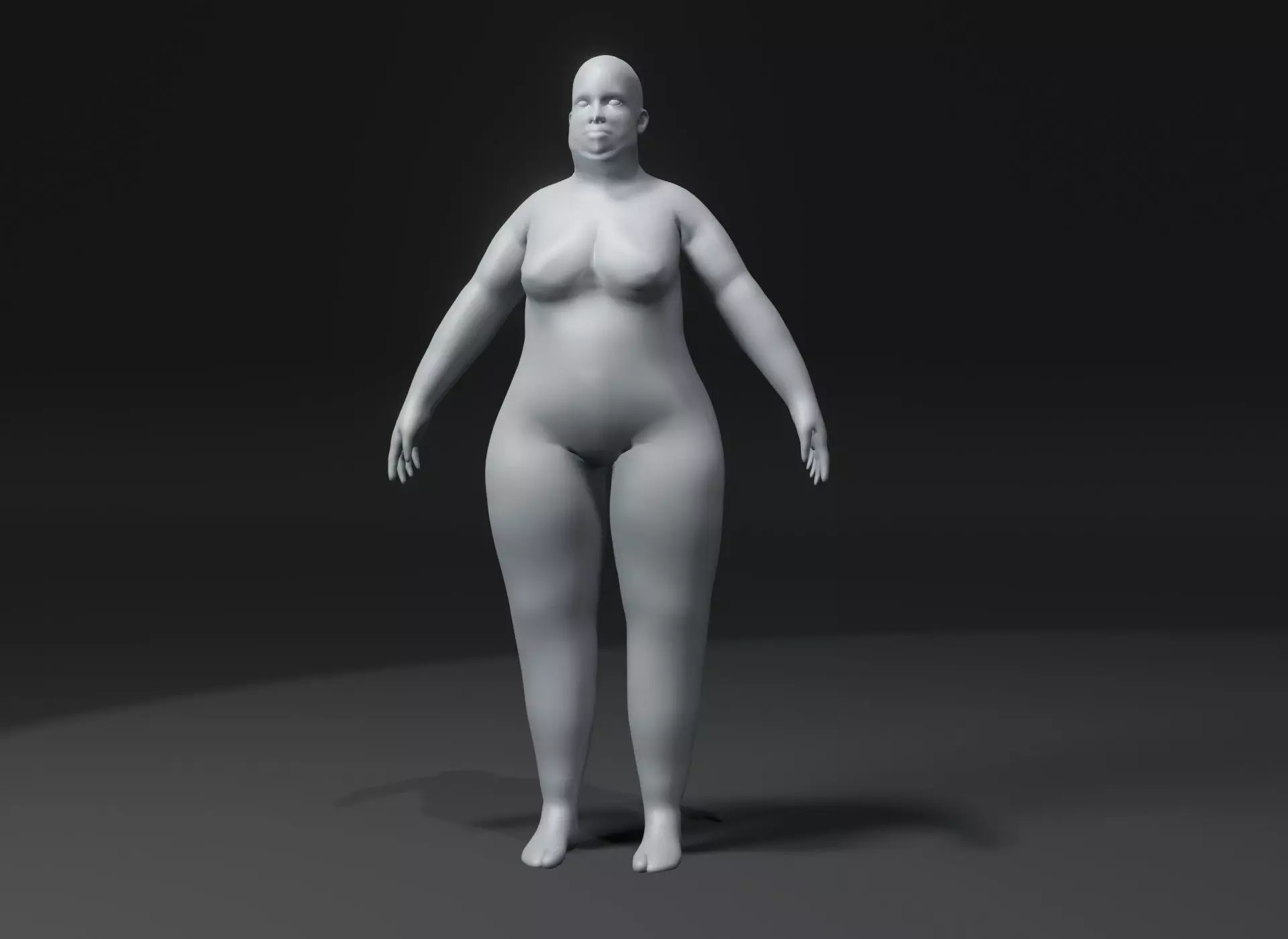Human Body Base Mesh 40 Models Pack with 76 Sound Effects Low-poly 3D model_38