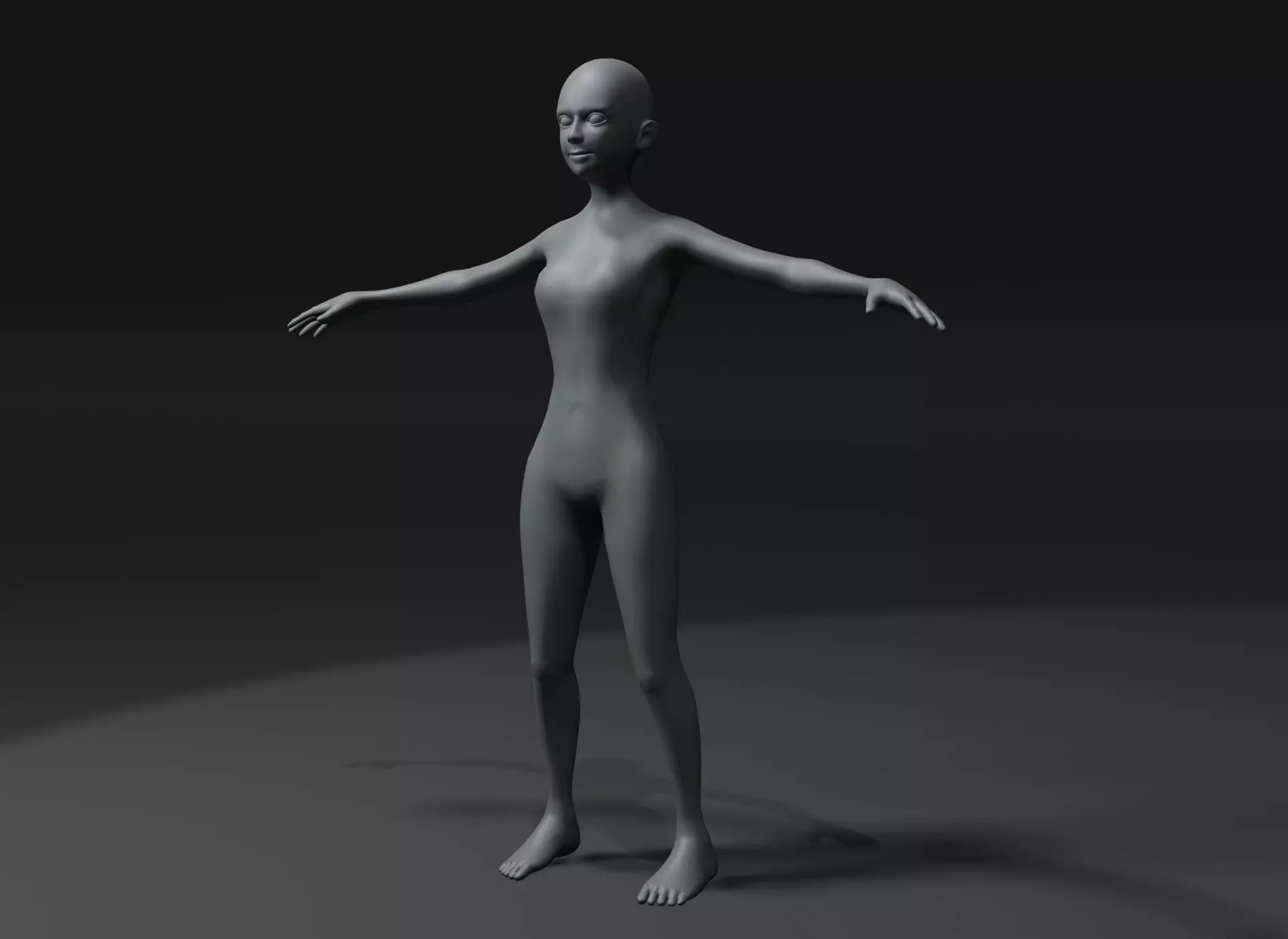 Human Body Base Mesh 40 Models Pack with 76 Sound Effects Low-poly 3D model_26