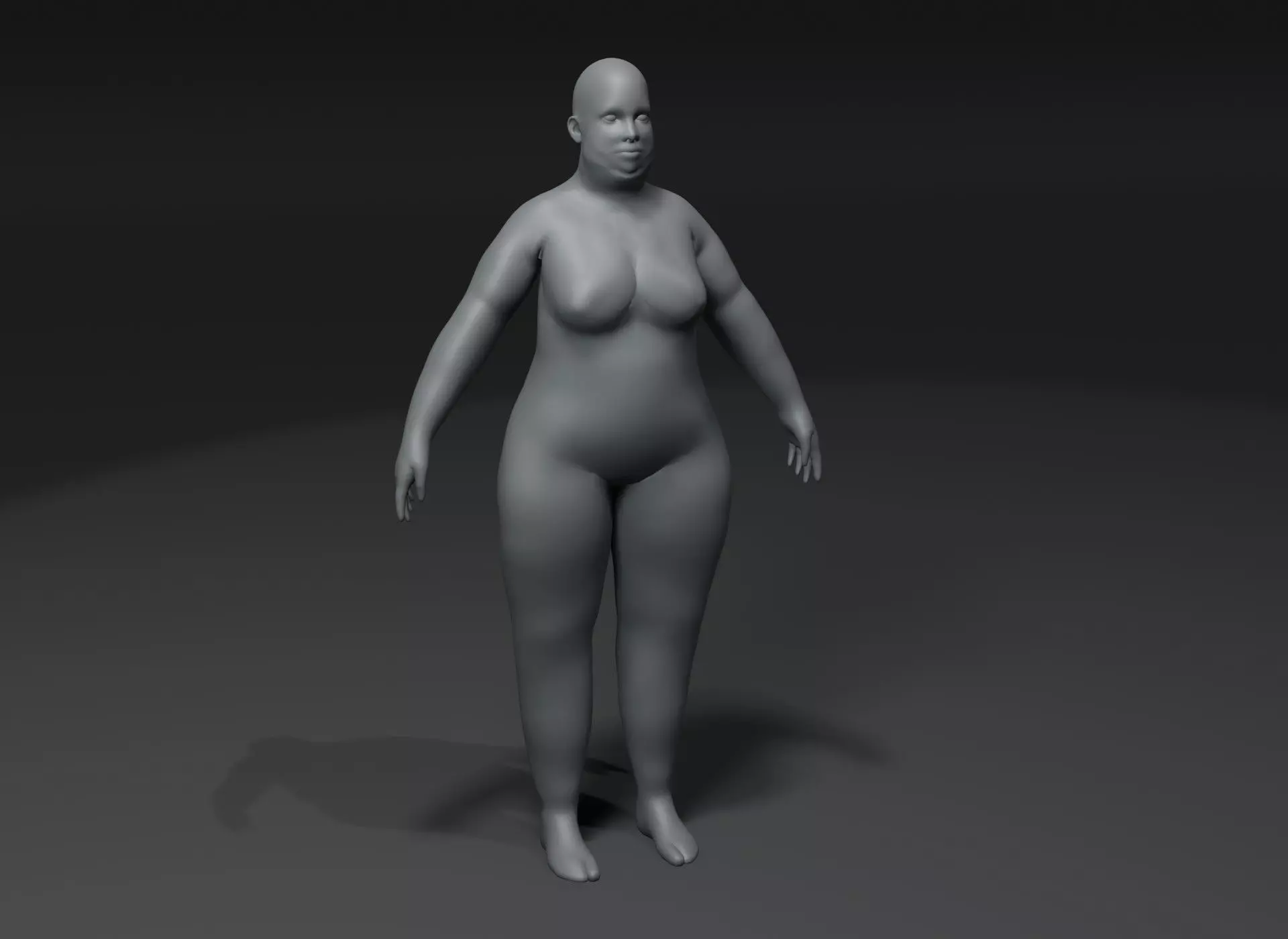 Human Body Base Mesh 40 Models Pack with 76 Sound Effects Low-poly 3D model_28