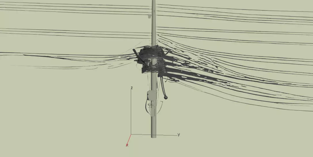 Electric Utility Pole 3D Model 3ds Max Corona FBX Low-poly 3D model_3