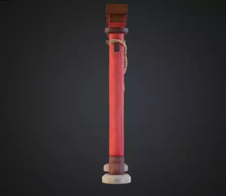 Realistic shrine torii gate 3D model_9