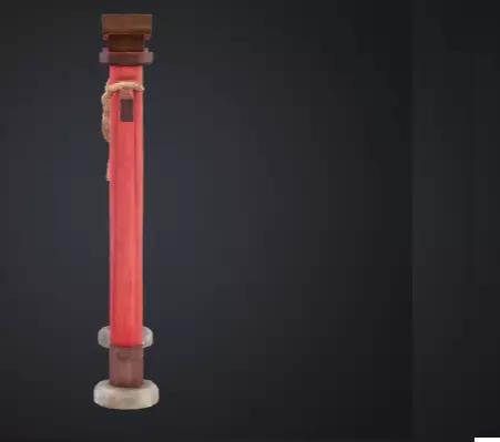 Realistic shrine torii gate 3D model_5