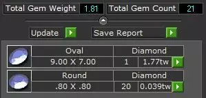 Oval Engagement Ring 3D print model_14