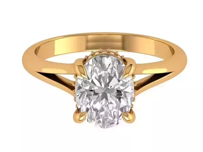 Oval Engagement Ring