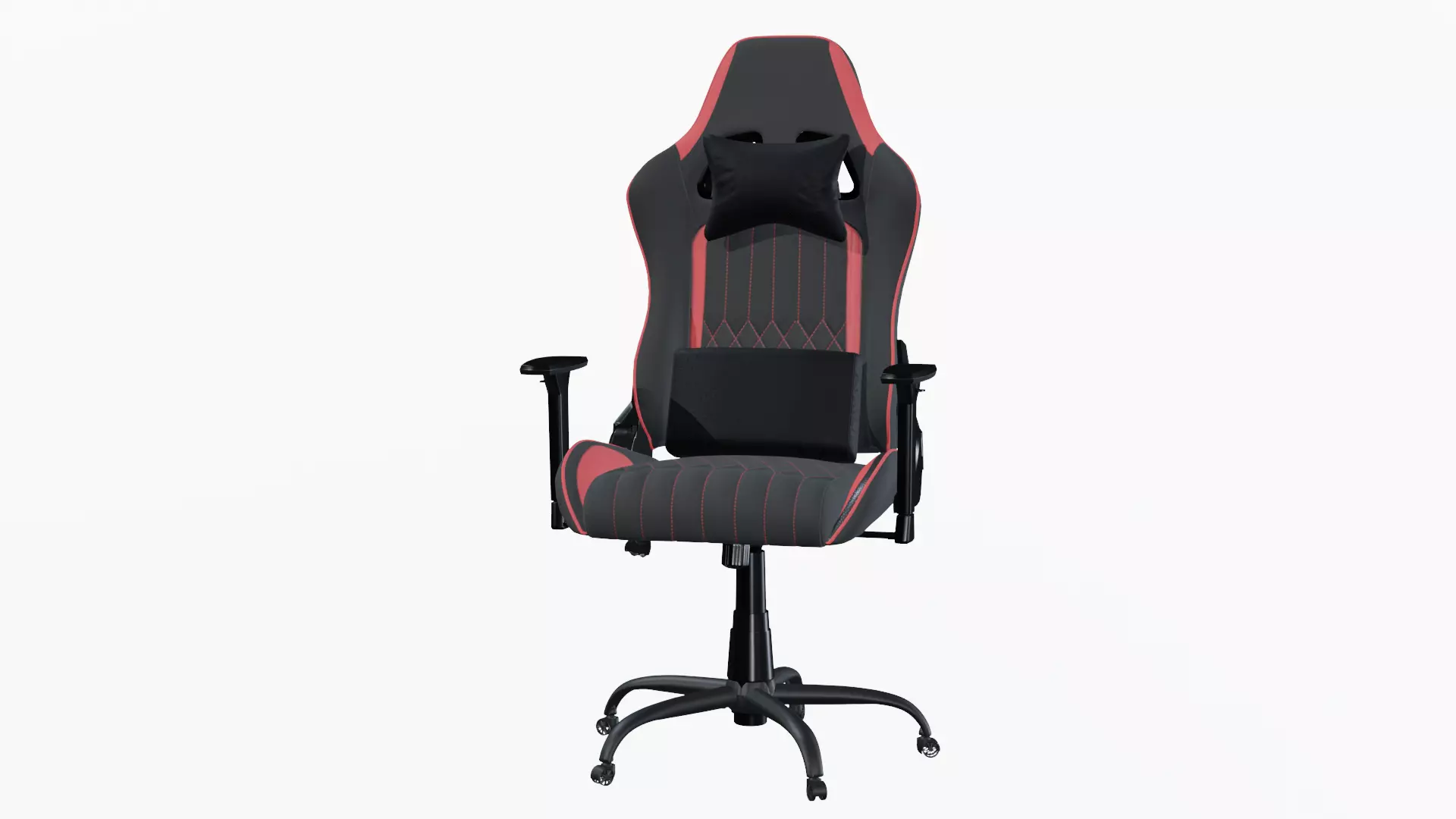 Gaming Chair Low-poly 3D model_1