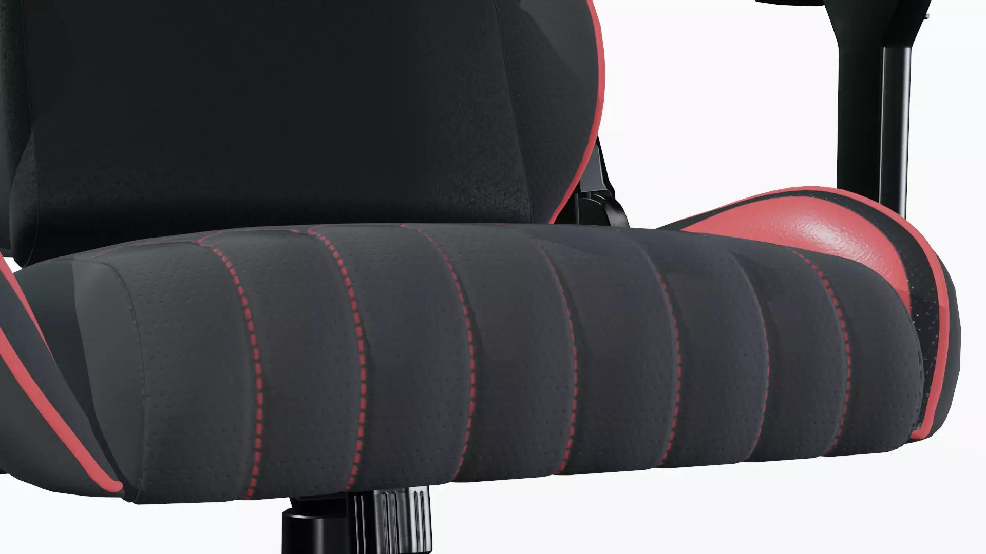 Gaming Chair Low-poly 3D model_12