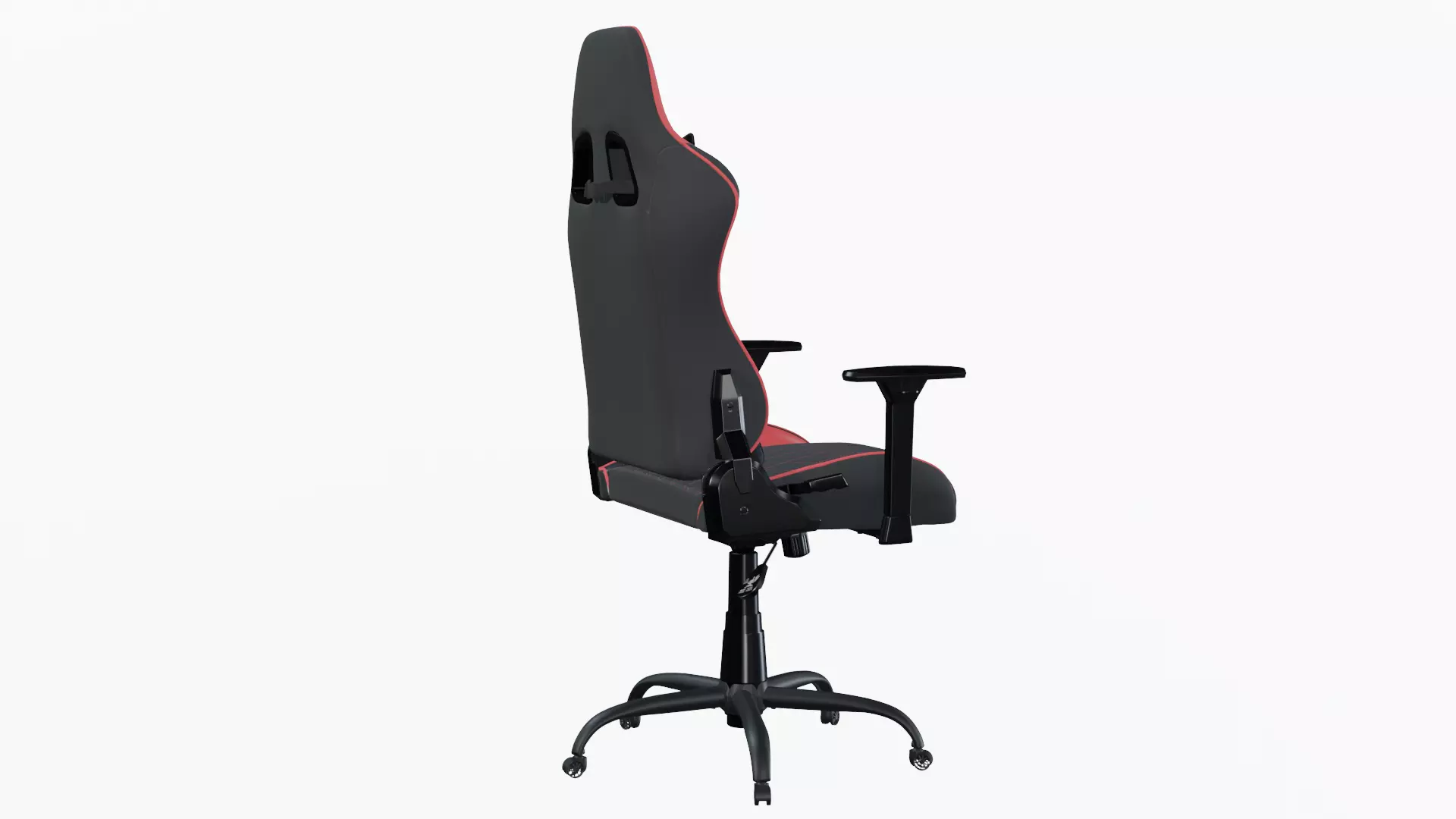 Gaming Chair Low-poly 3D model_5