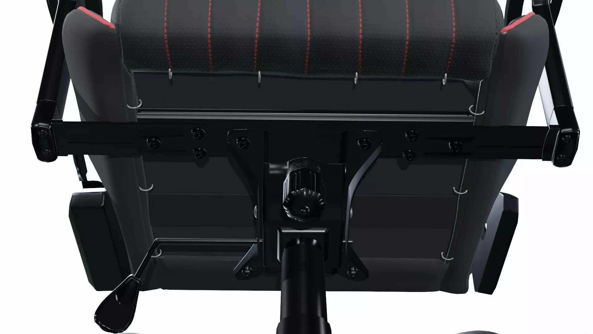 Gaming Chair Low-poly 3D model_13