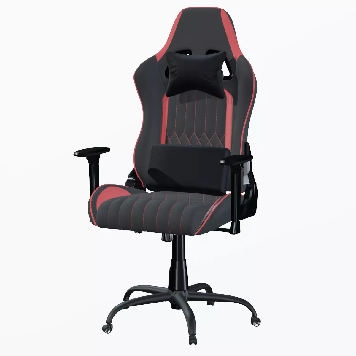 Gaming Chair Low-poly 3D model_0