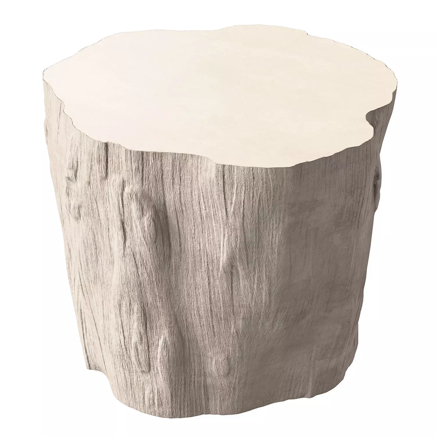 Oakmont outdoor side table 3D model_1