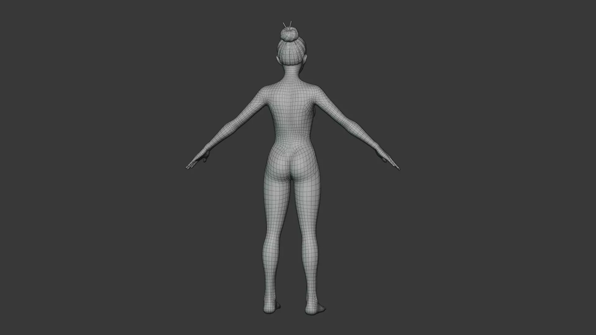 Stylized Human Body Base Mesh Pack Face Rig 76 Sound Effects Low-poly 3D model_51