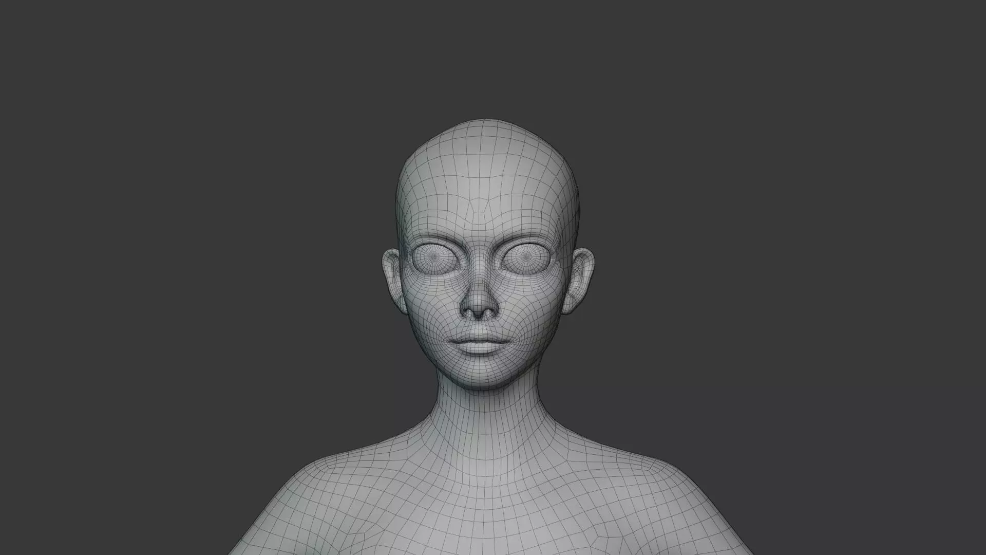 Stylized Human Body Base Mesh Pack Face Rig 76 Sound Effects Low-poly 3D model_52