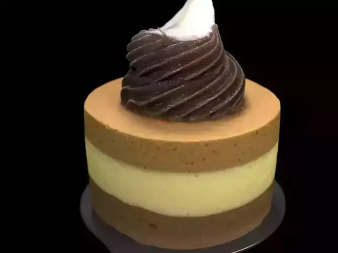 Chocolate cake gourmet