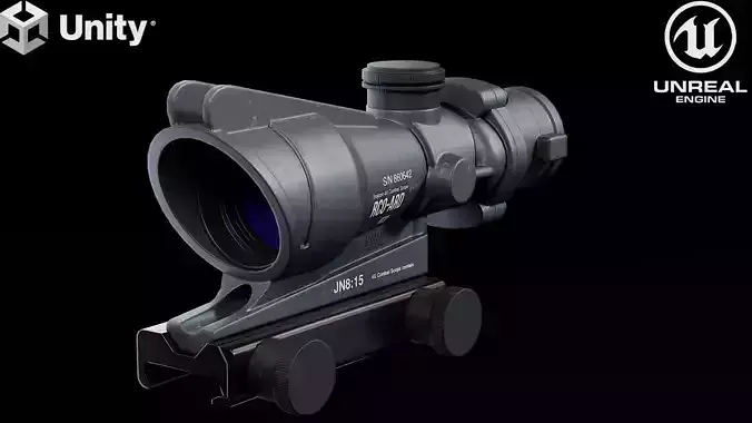 4x Tactical Rifle Scope