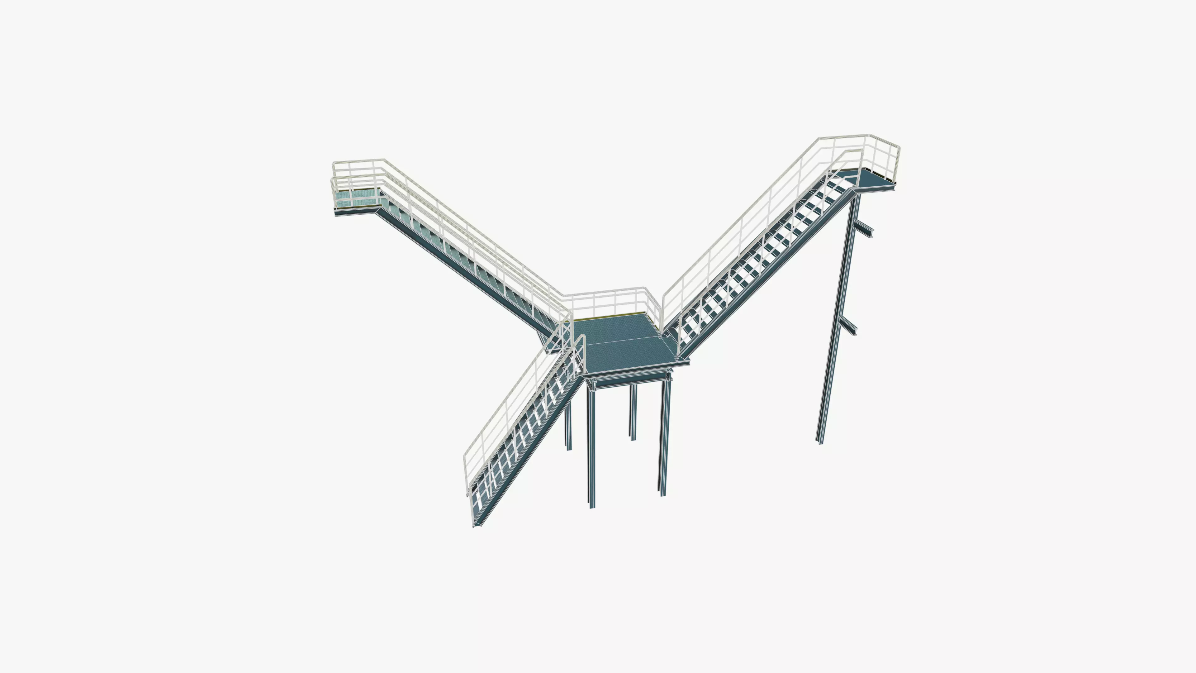 staircase 3D model_14