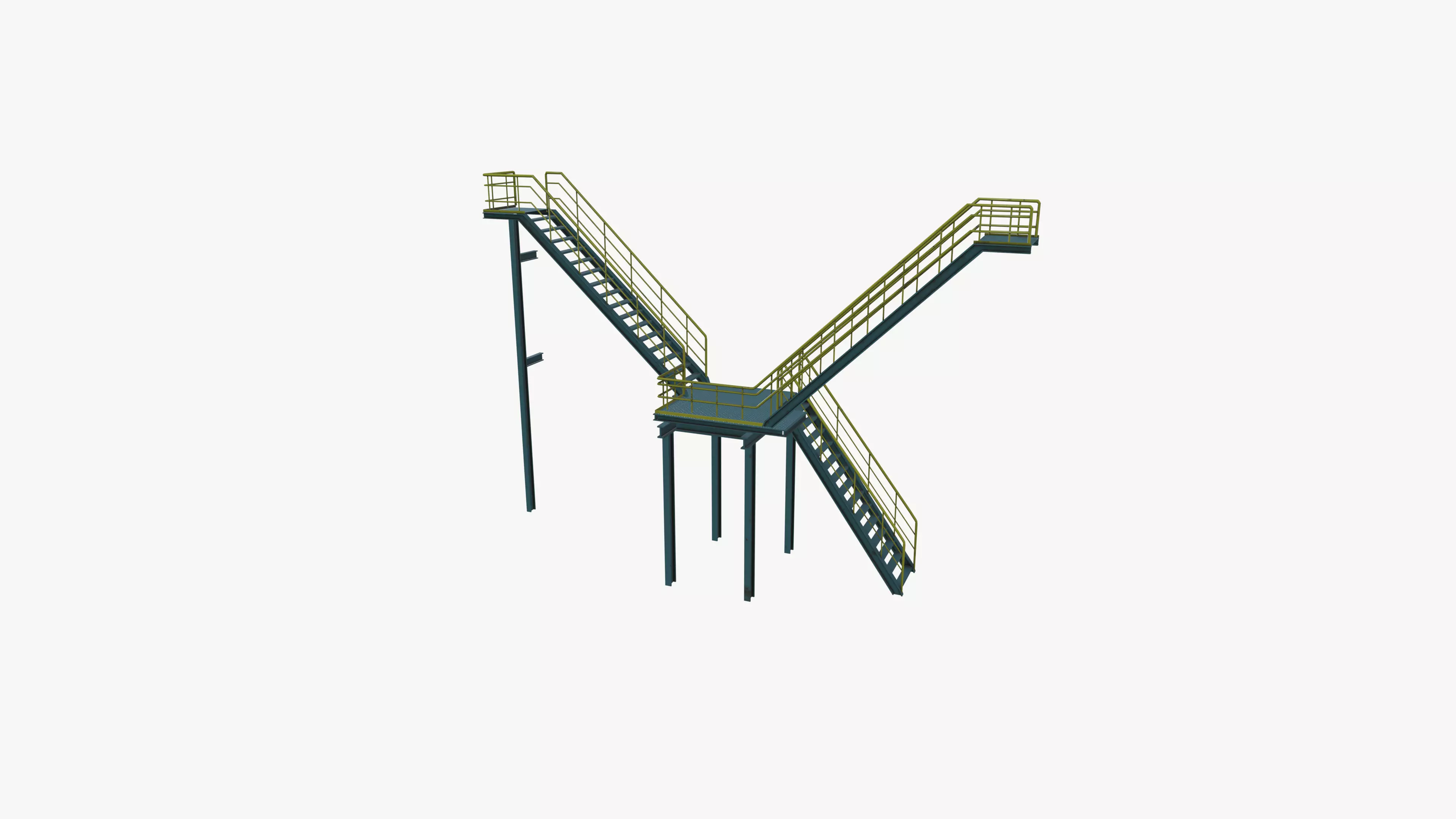 staircase 3D model_6