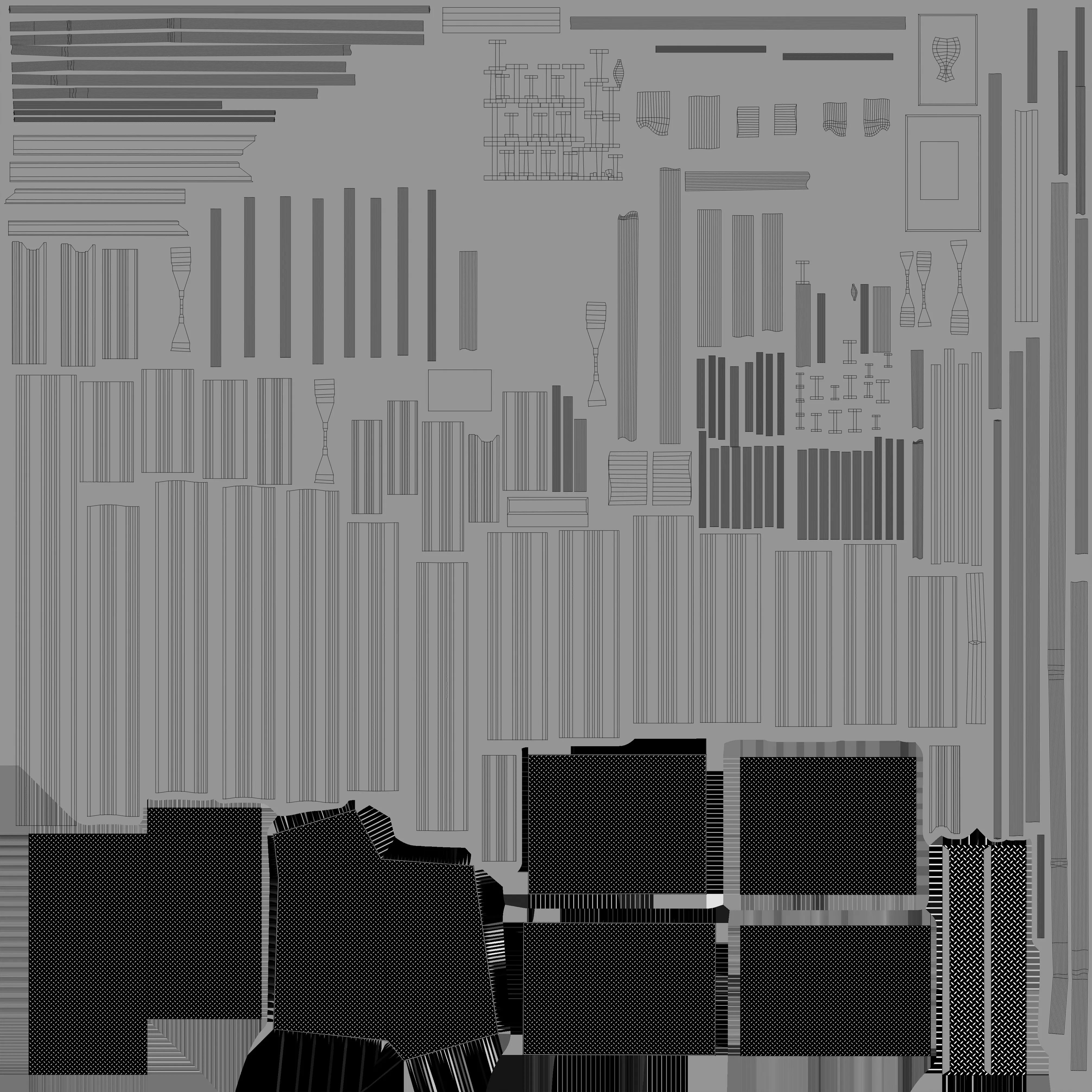 staircase 3D model_11