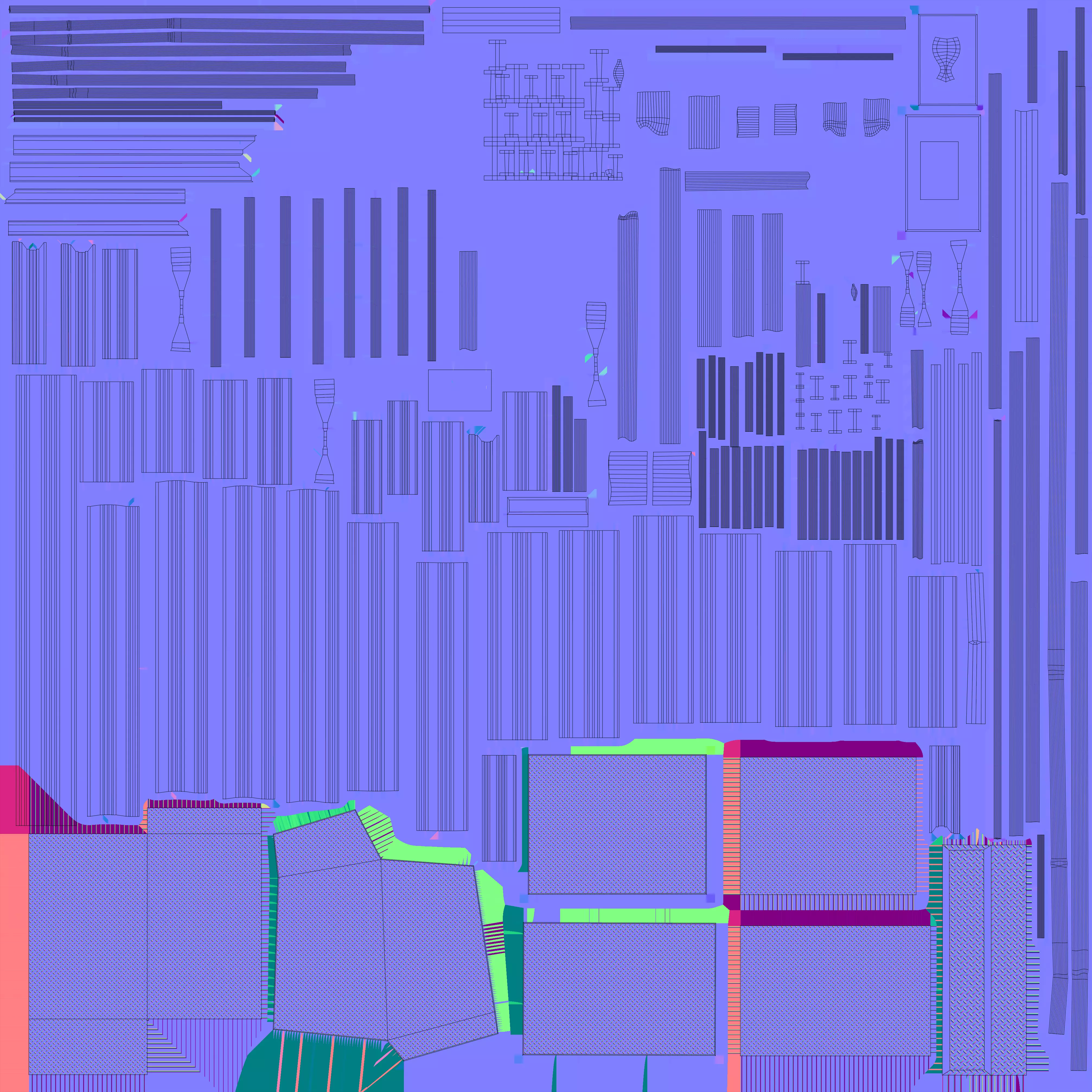 staircase 3D model_15