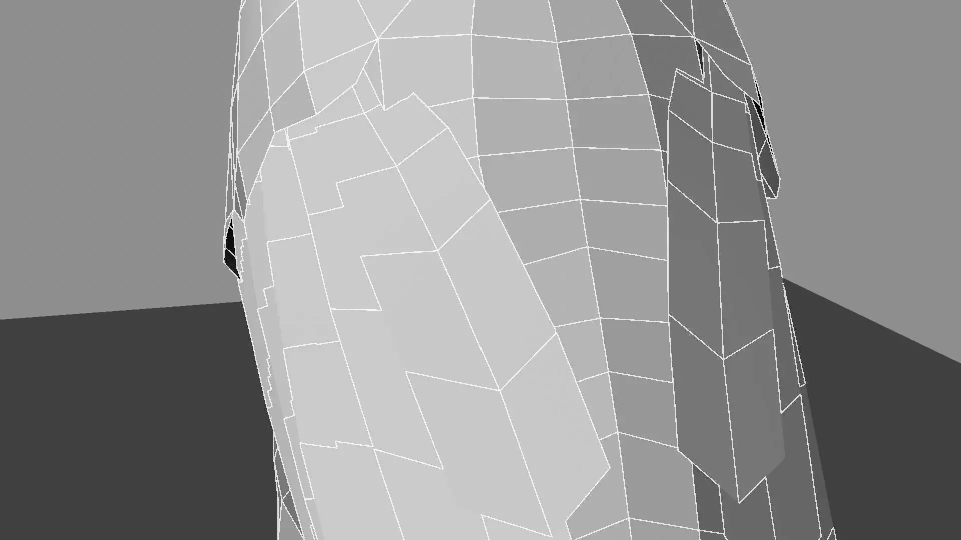 Blue wing mountain tanager close wing Animation with Blend Shape 3D model_45