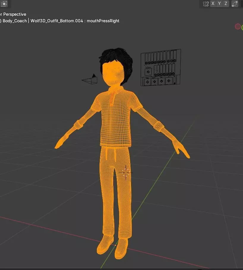 Sweet little Character 3D model 3D model_2