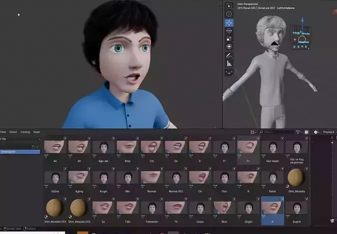 Sweet little Character 3D model