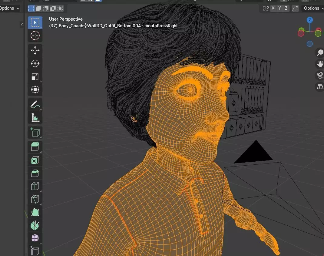 Sweet little Character 3D model 3D model_3